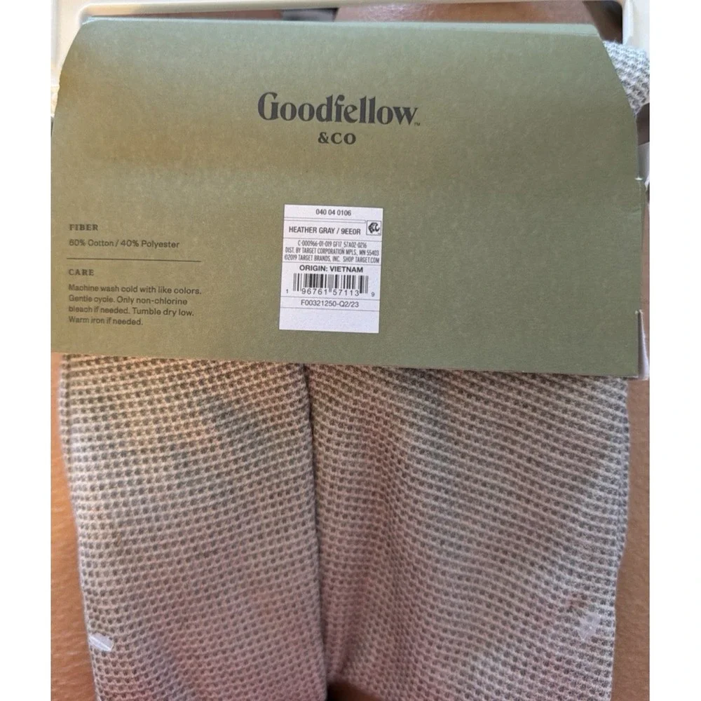 Goodfellow Mens Waffle Thermal Pants Heather Gray Long Johns Sz Small NWT 1574